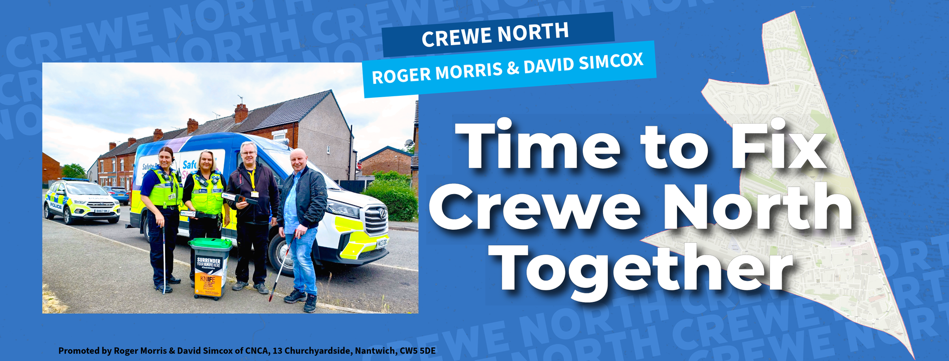 Crewe North Ward - Roger Morris & David Simcox